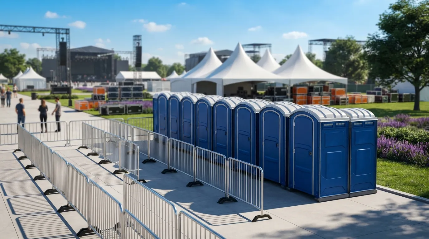Event restroom rental